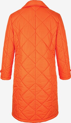 MIAMODA Between-Seasons Coat in Orange