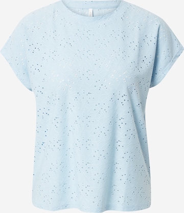 T-shirt 'MILLA' ONLY en bleu : devant