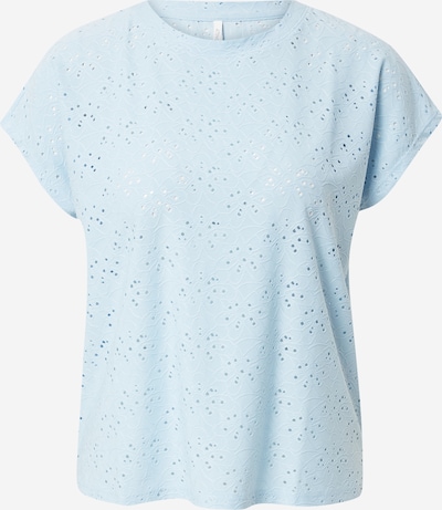 ONLY T-shirt 'MILLA' en bleu clair, Vue avec produit