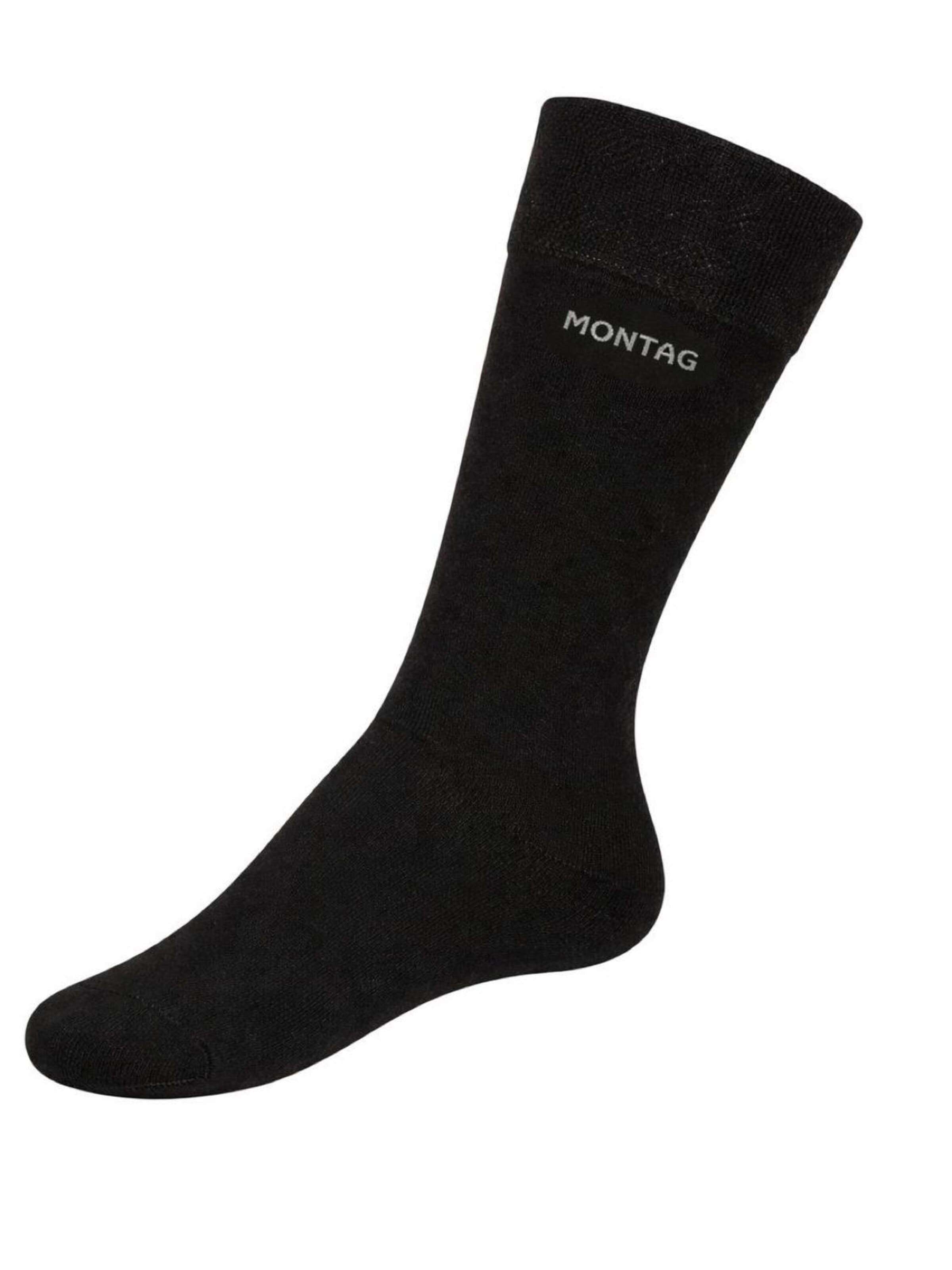 Cocain Underwear Socks 'mit Wochentagen' in Black