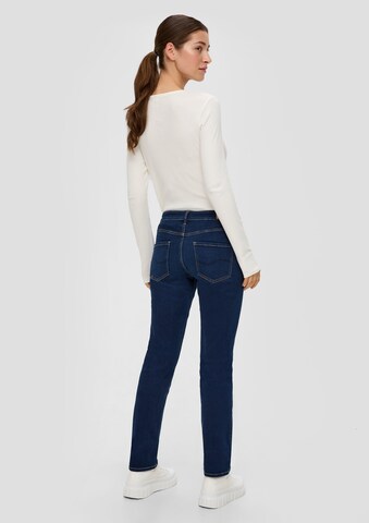 Coupe slim Jean 'Catie' QS en bleu