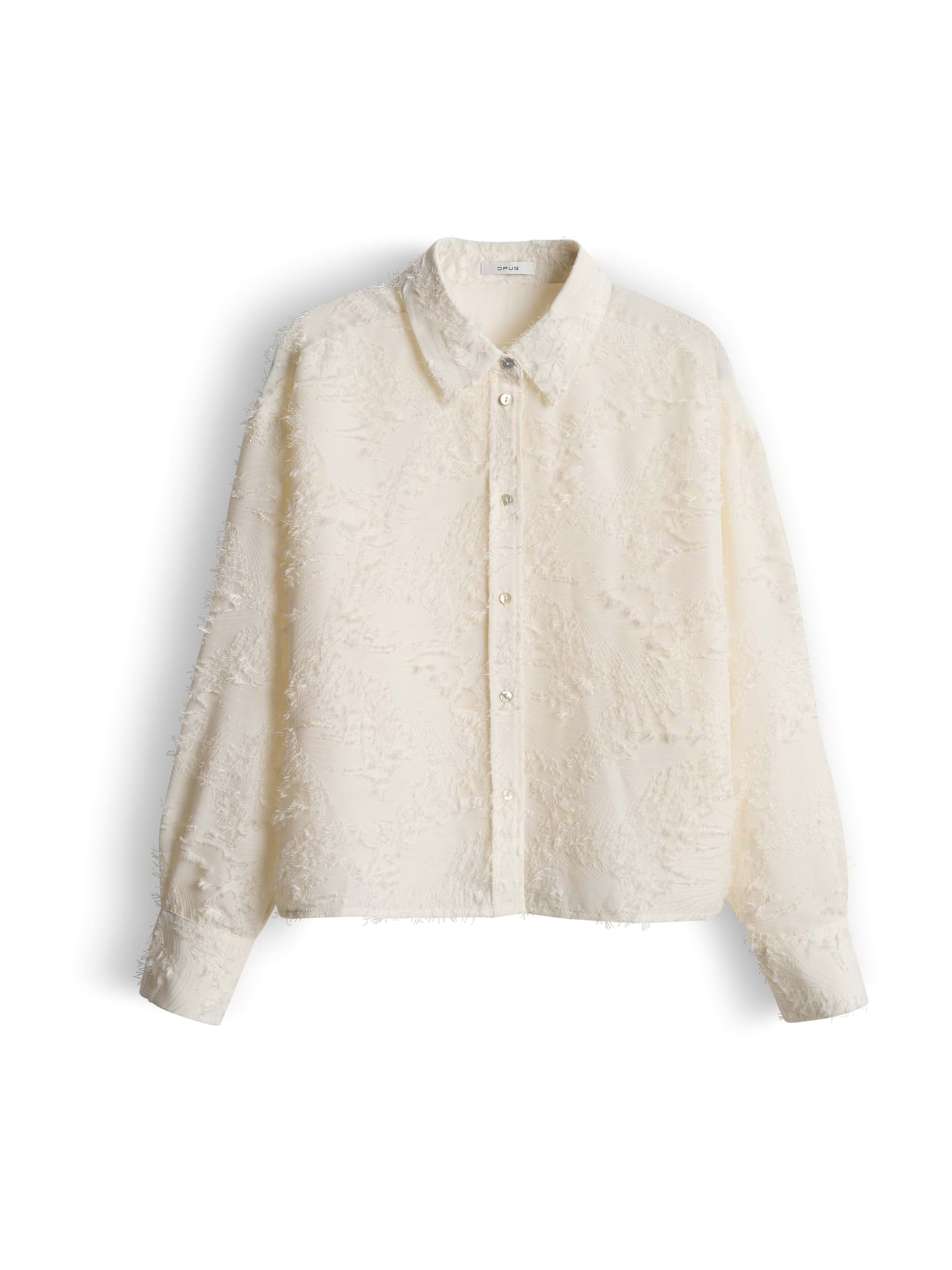 OPUS Blus 'Fenima' i beige: framsida