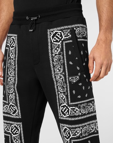 Philipp Plein - Tapered Calças em preto