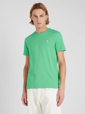 Polo Ralph Lauren Klasický střih Tričko – zelená: přední strana