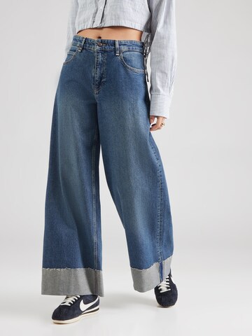 MAC Wide leg Jeans 'Nevada' i blå: framsida