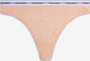 Calvin Klein Underwear String in Pink: front
