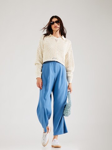SISTERS POINT Wide Leg Hose 'GALYA-P.PA' in Blau