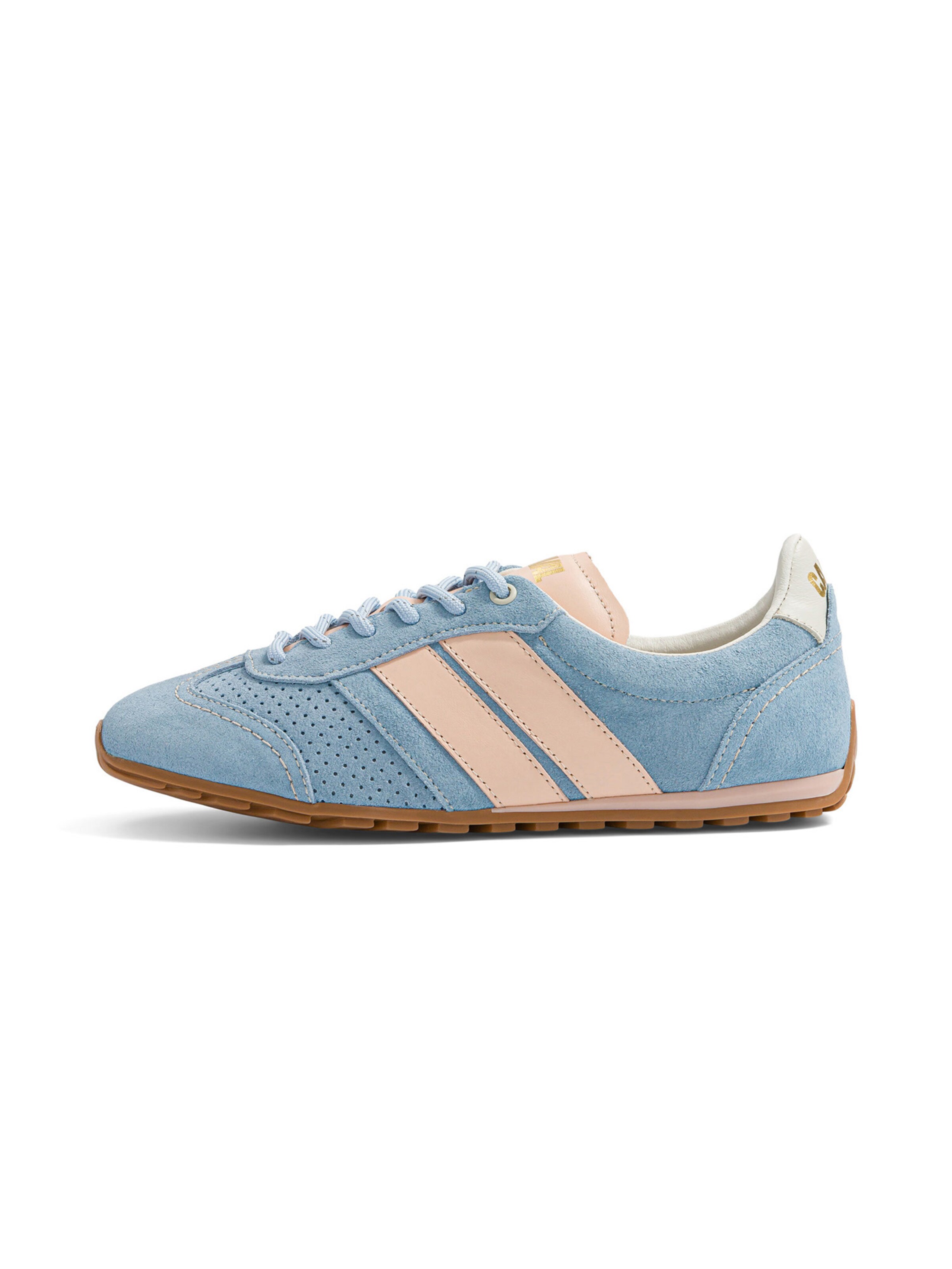 Caval - Sapatilhas slip-on ' BALLET ' em azul: frente