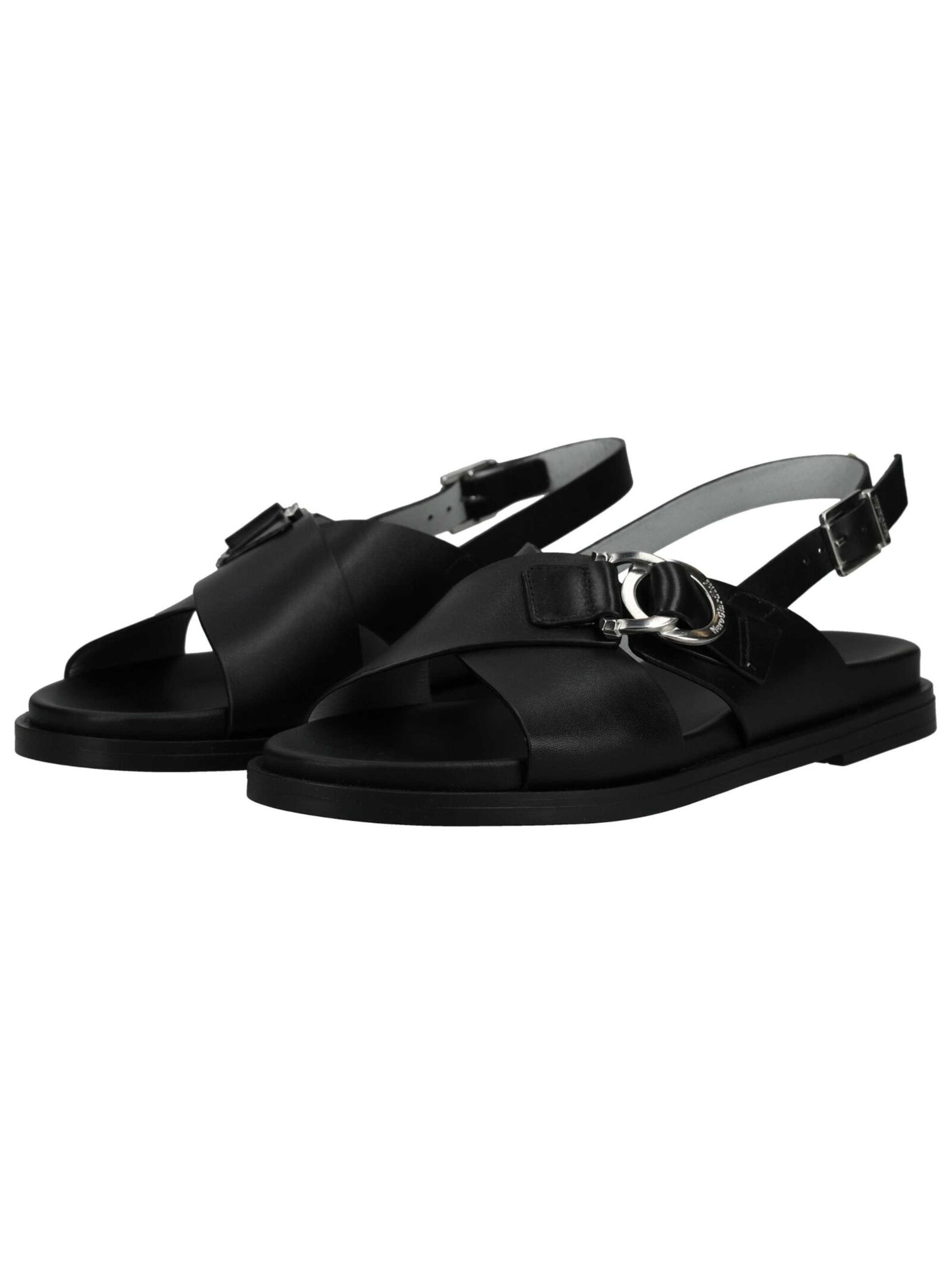 Sandales à lanières Nero Giardini en noir