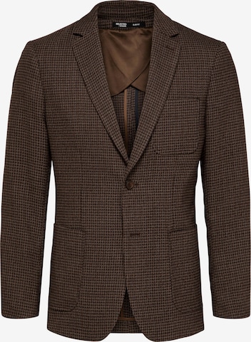 SELECTED HOMME Suit Jacket in Brown: front