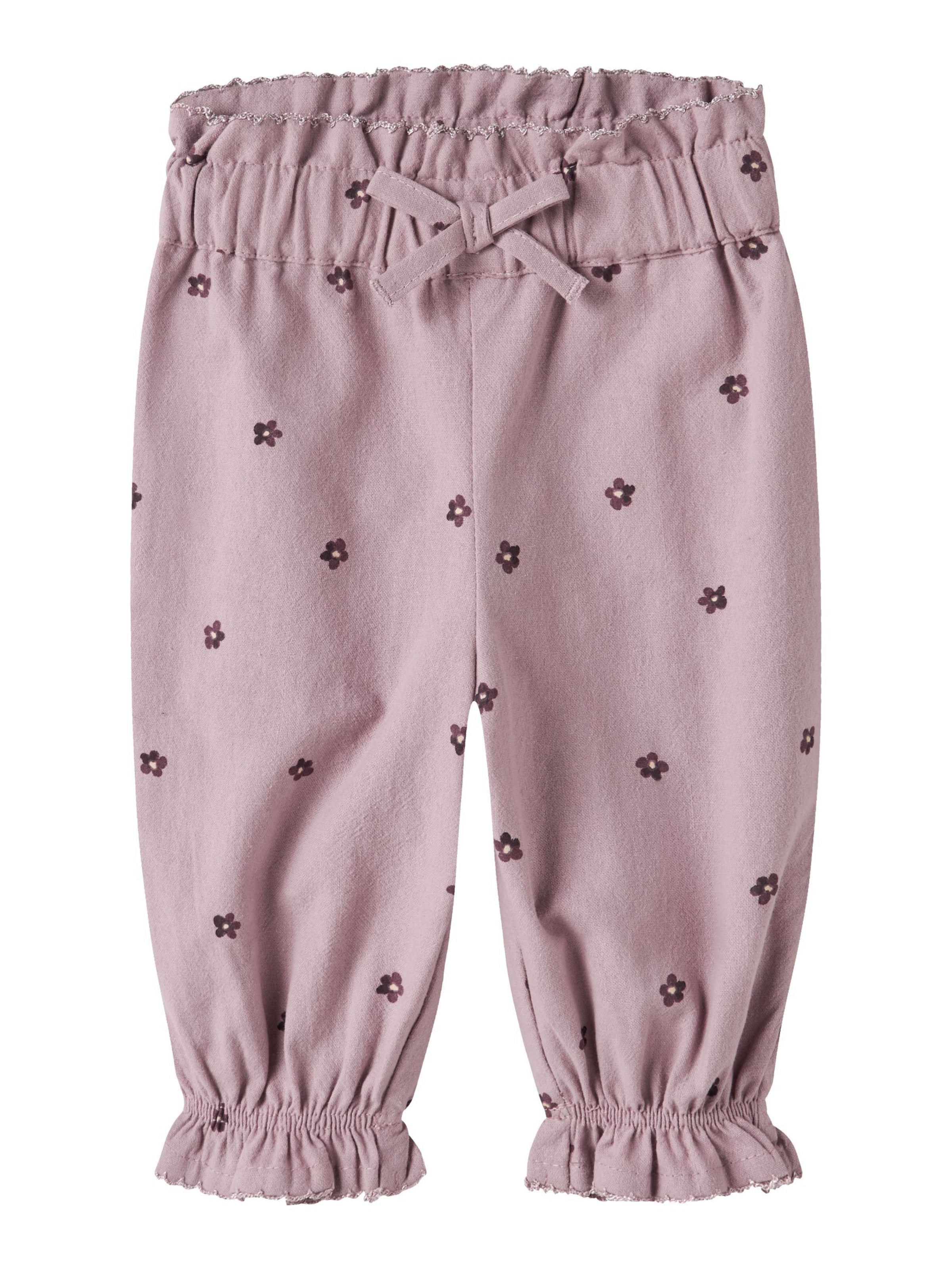 Tapered Pantaloni di NAME IT in lilla: frontale