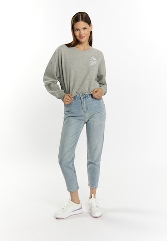 MYMO Sweatshirt 'Blonda' in Grau