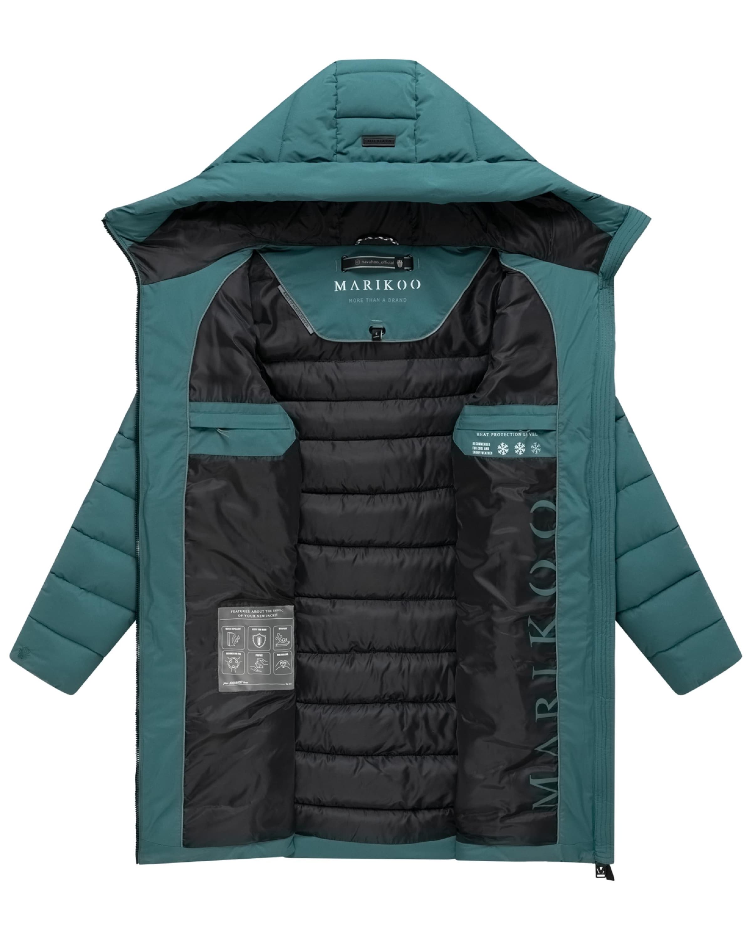 Manteau fonctionnel 'Nanoraa 16' MARIKOO en vert