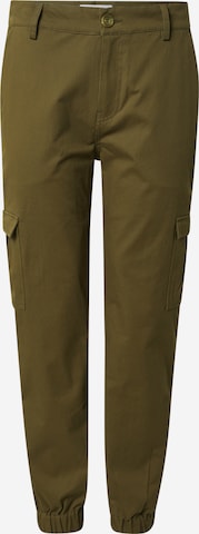 Effilé Pantalon cargo 'Damon' DAN FOX APPAREL en vert : devant