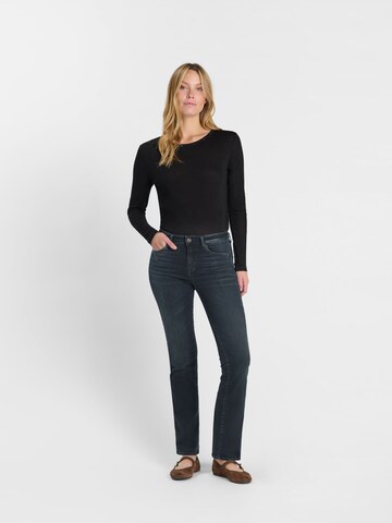 Le Temps Des Cerises Bootcut Jeans in Blau