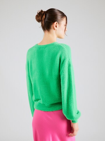 ONLY Sweter 'PIUMO' w kolorze zielony
