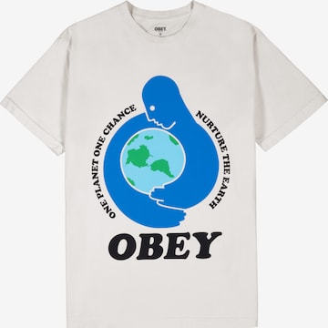 Obey T-Shirt in Weiß: predná strana