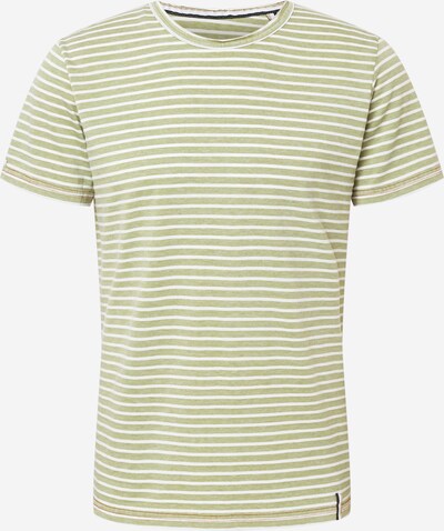 Key Largo T-Shirt 'DANILO' in hellgrün / weiß, Produktansicht