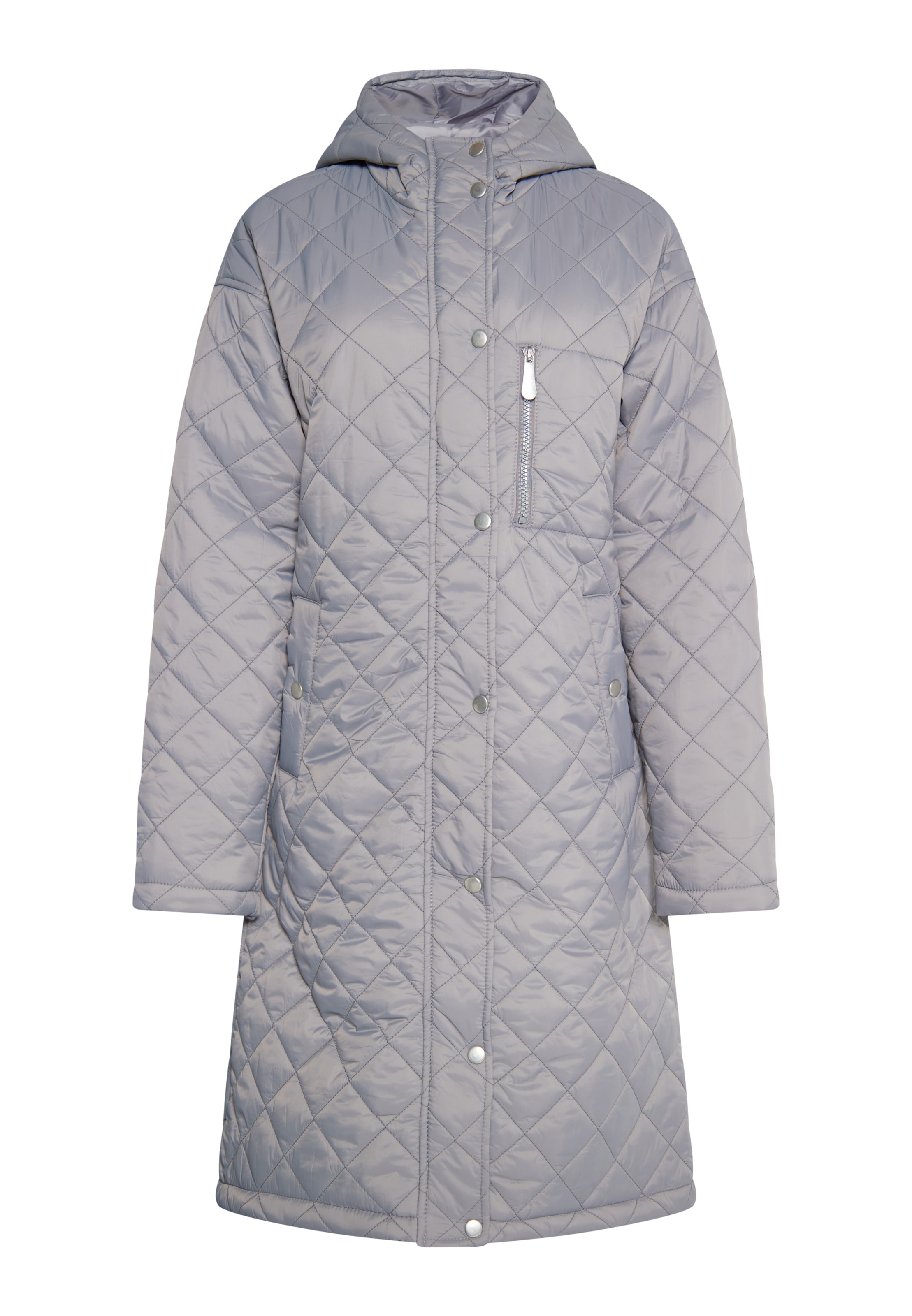 faina Демисезонное пальто 'Nascita' в Серый: спереди