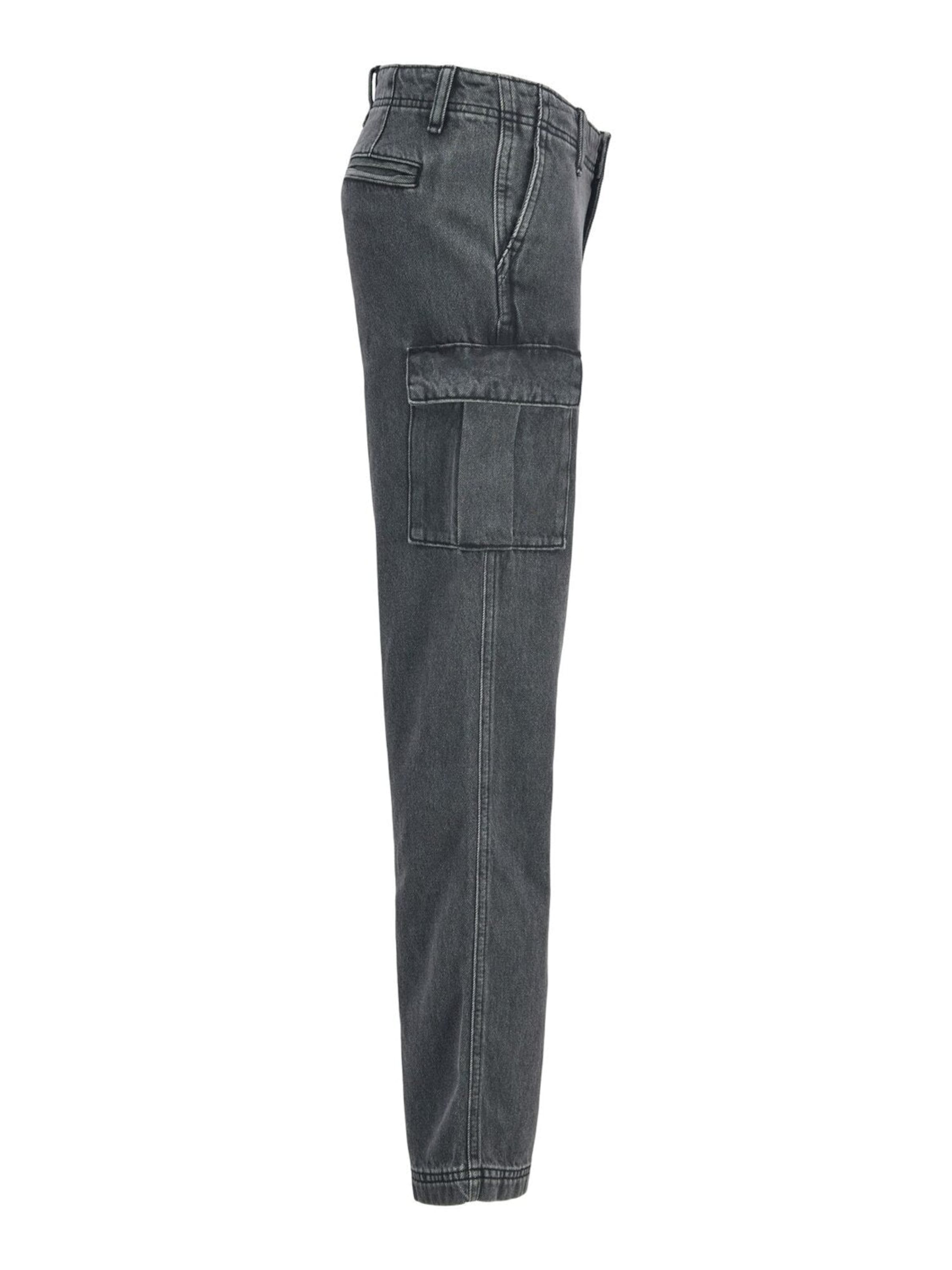 regular Jeans 'JJICHRIS JJBARKLEY AKM 567' di JACK & JONES in nero