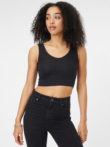 AÉROPOSTALE Top in Schwarz: predná strana