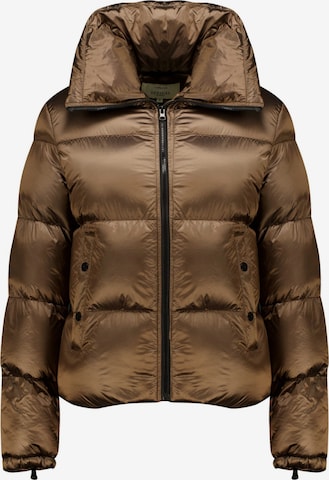 Manteau d’hiver Deeluxe en gris : devant