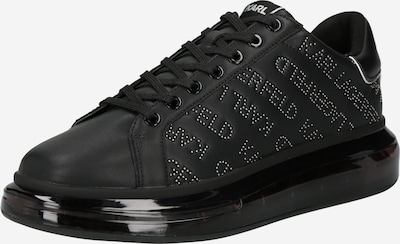 Karl Lagerfeld Zemie brīvā laika apavi, krāsa - melns / Sudrabs, Preces skats
