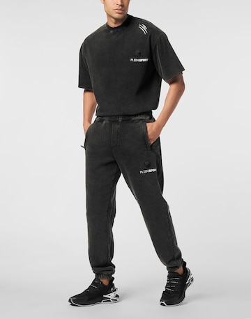 Plein Sport Tapered Broek in Zwart