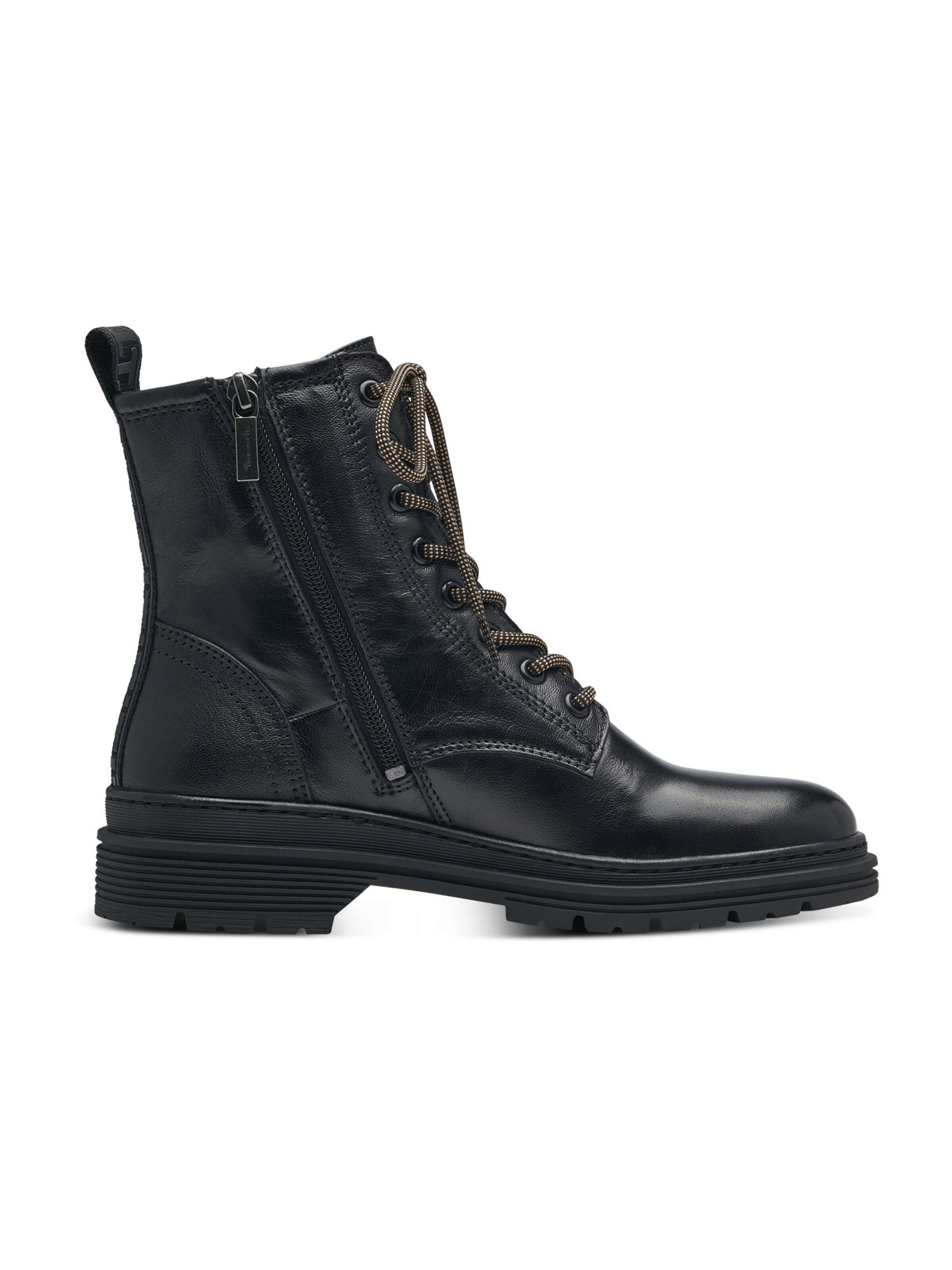 Tamaris - Botim com fivela em preto