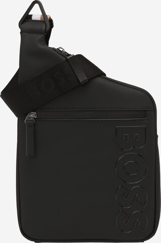 BOSS Чанта за през рамо тип преметка 'Goodwin' в черно