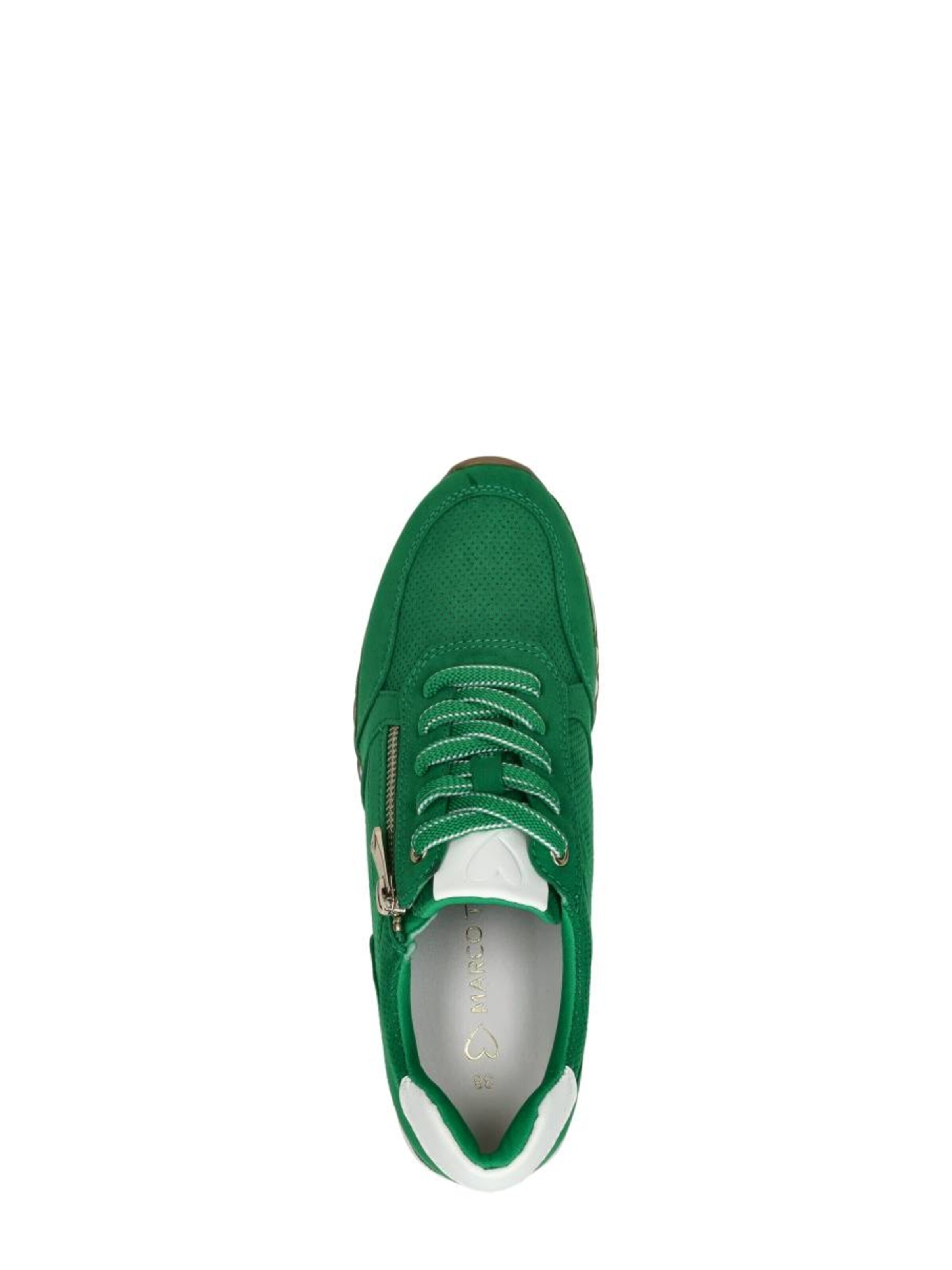MARCO TOZZI Platform trainers 'Sneakers Laag' in Green