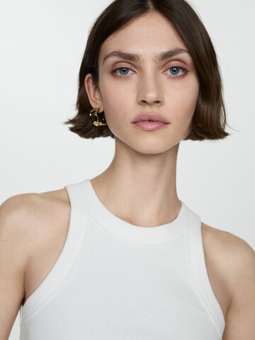 MANGO Top 'BONI' in White