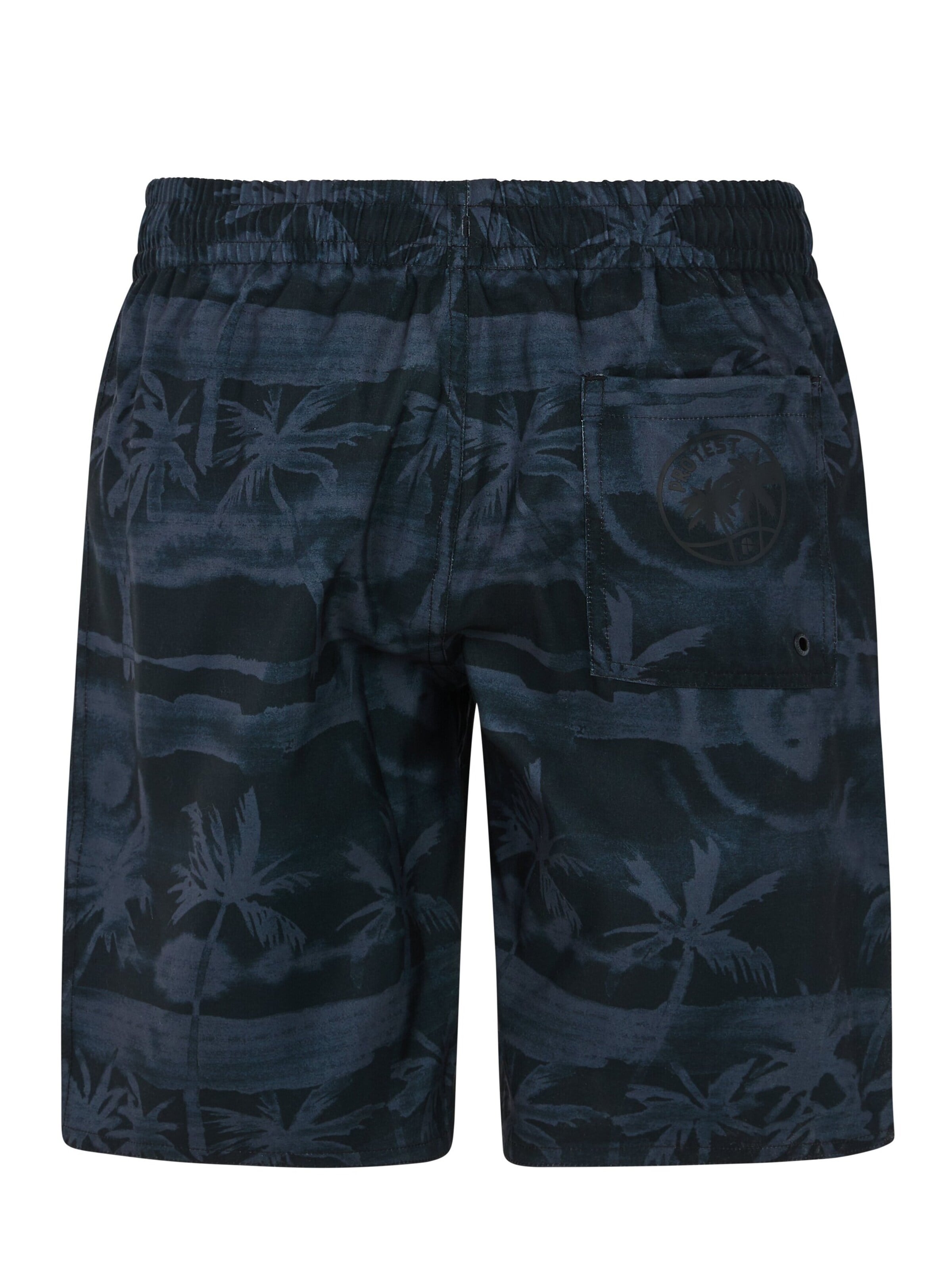 PROTEST Badeshorts 'PRTStones JR'‌‌‌‌‌‌ in Schwarz