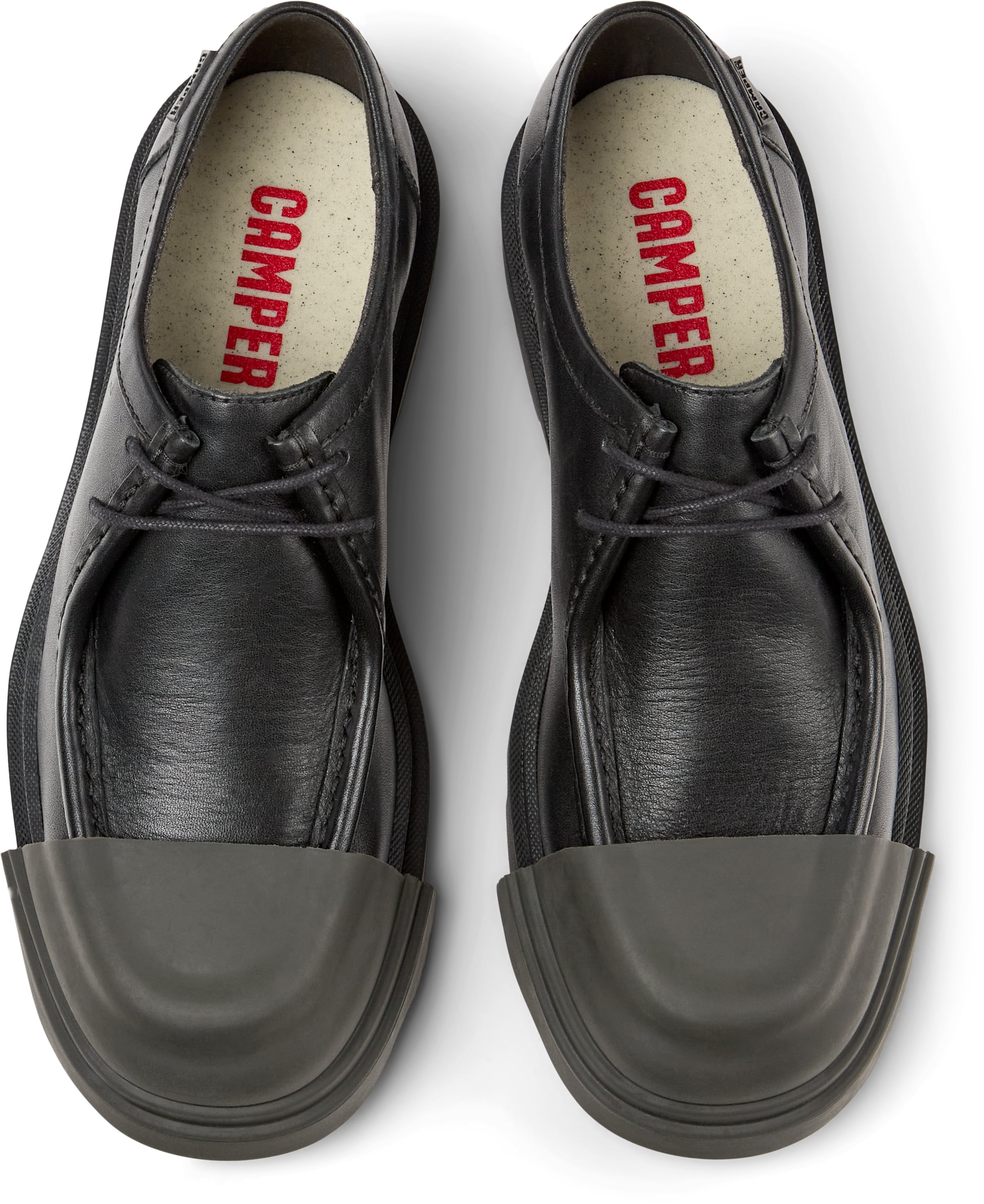 Chaussure à lacets ' Junction ' CAMPER en noir