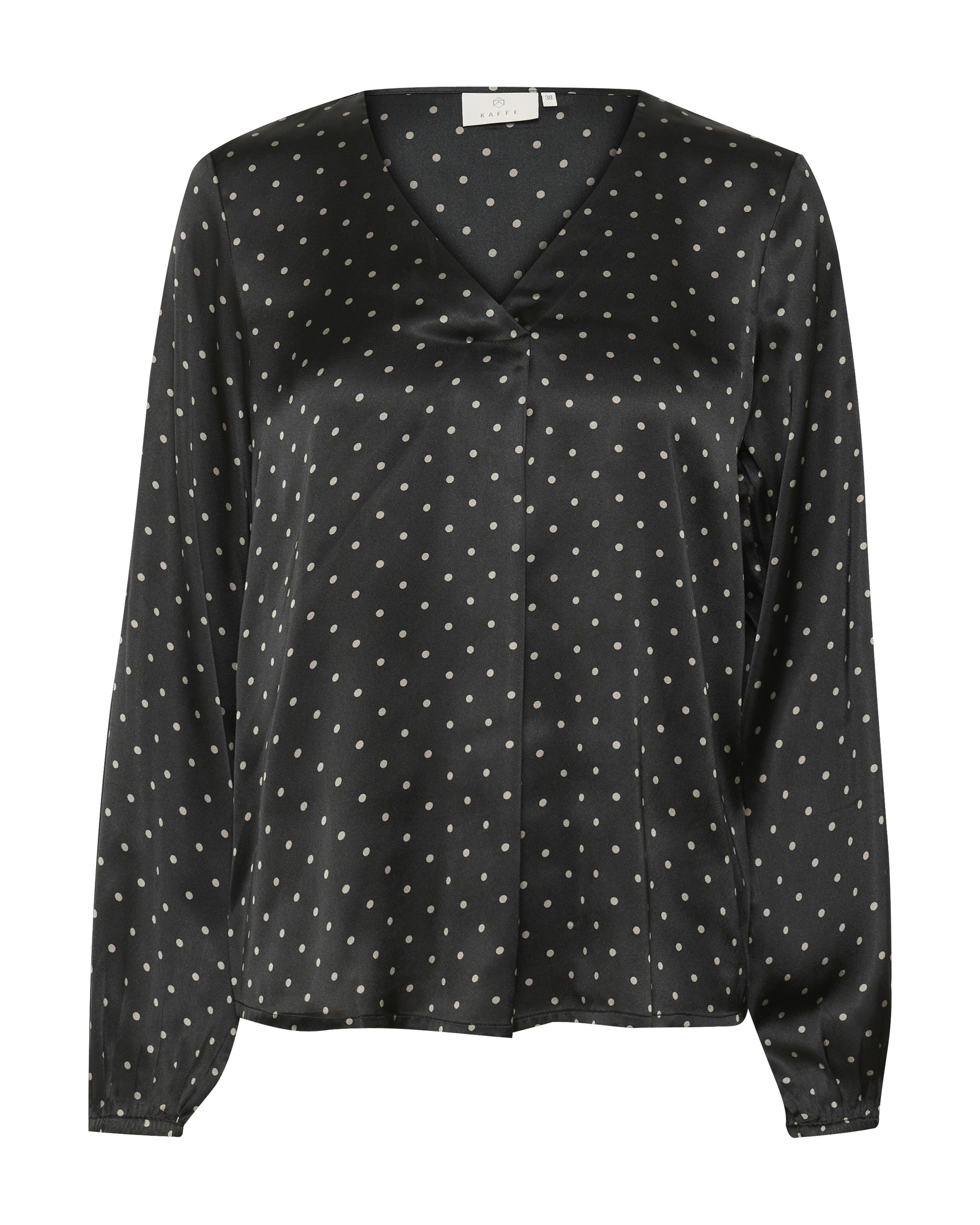 Kaffe Blouse 'KA Luna' in Black: front