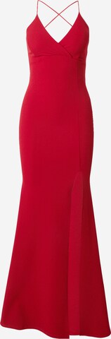 WAL G. Evening dress 'ARGENTINE' in Red: front