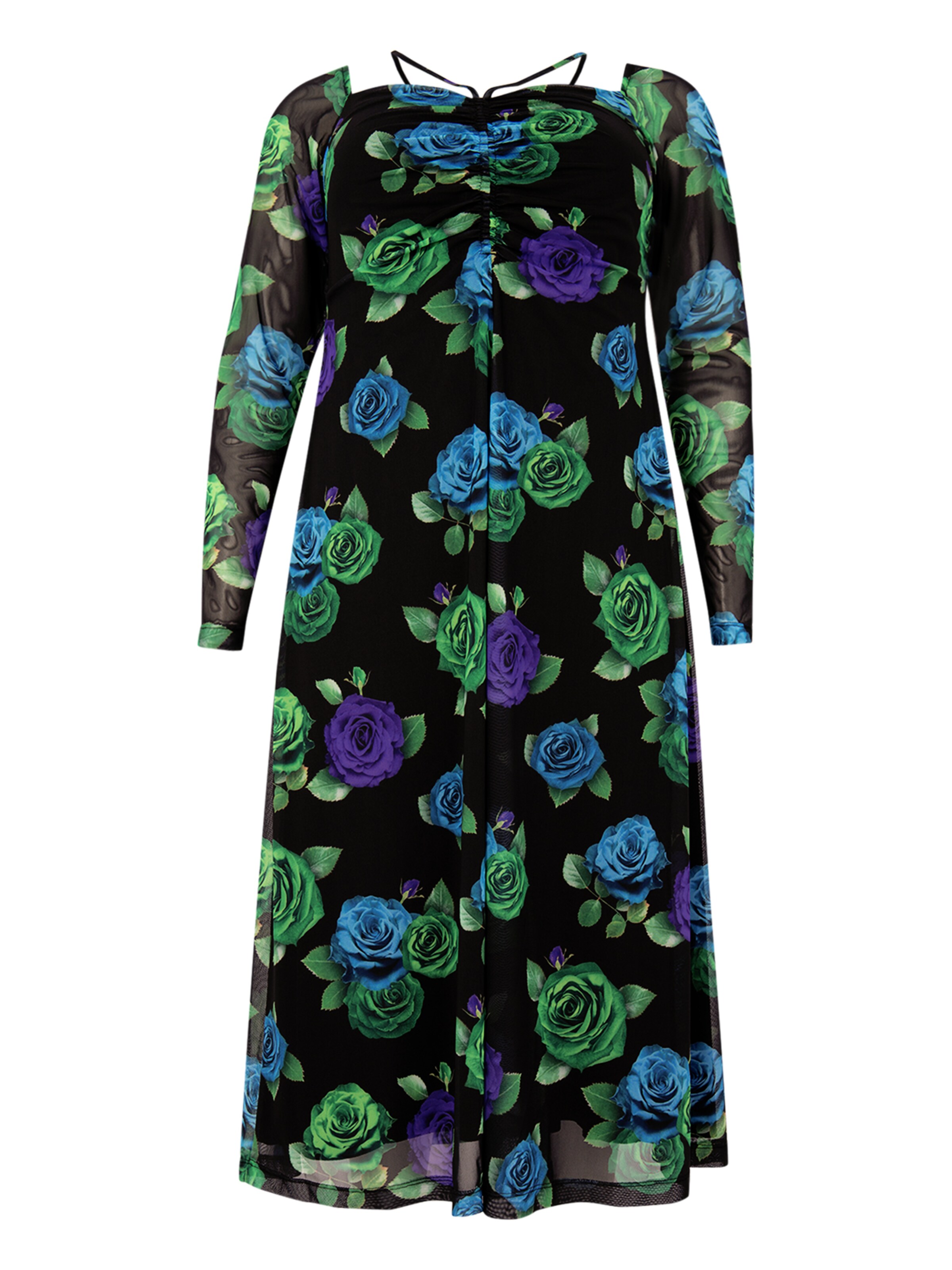 YOEK Dress in Black: front