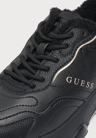 GUESS Ниски маратонки 'MICOLA4' в черно