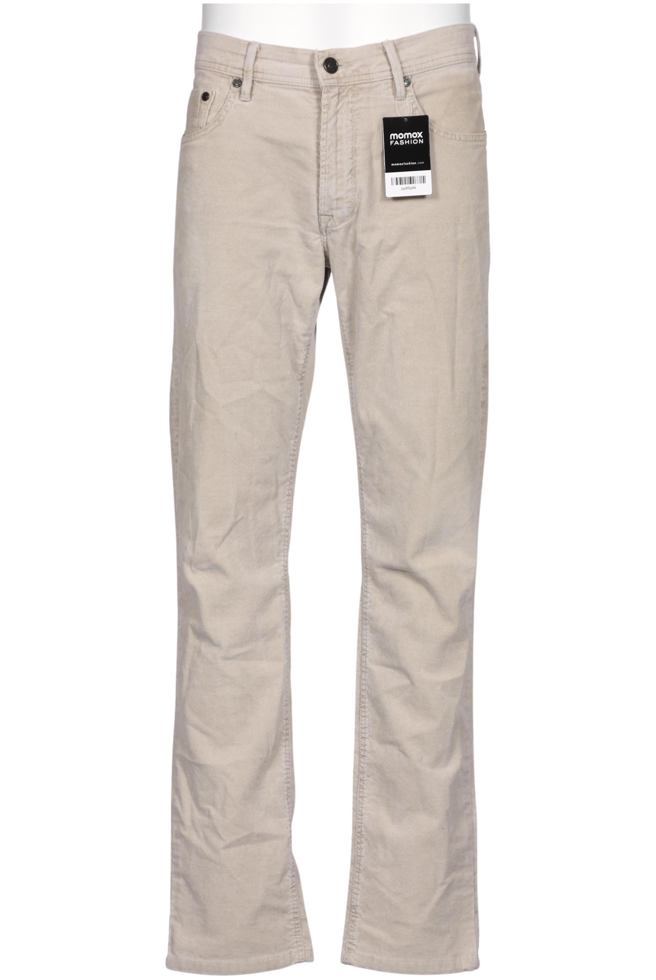 Baldessarini Stoffhose 34 in Beige: Vorderseite