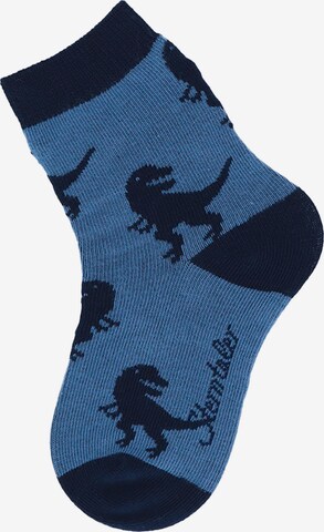 STERNTALER Socken 'Wildnis' in Blau