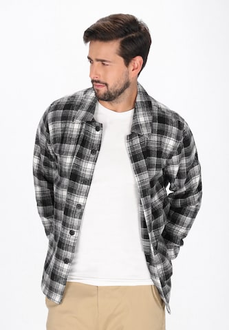 Coupe regular Chemise DreiMaster Vintage en noir : devant