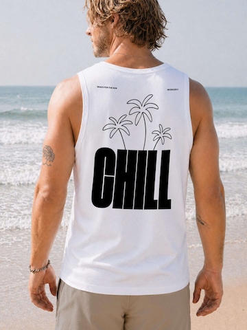 Neverless Shirt 'Chill'‌‌‌ in Weiß