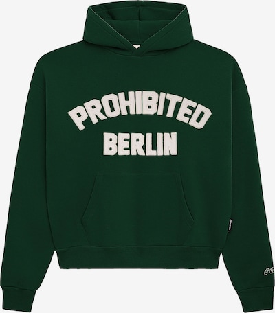 L dydžio Megztinis be užsegimo 'Berlin' iš Prohibited, spalva – tamsiai žalia / balta, Prekių apžvalga
