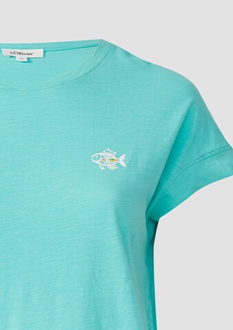 s.Oliver T-Shirt in Blau