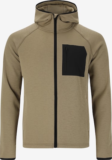 ENDURANCE Funktionele fleece-jas 'Deerto' in de kleur Riet / Zwart, Productweergave