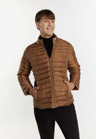 MO Between-season jacket in Beige: front