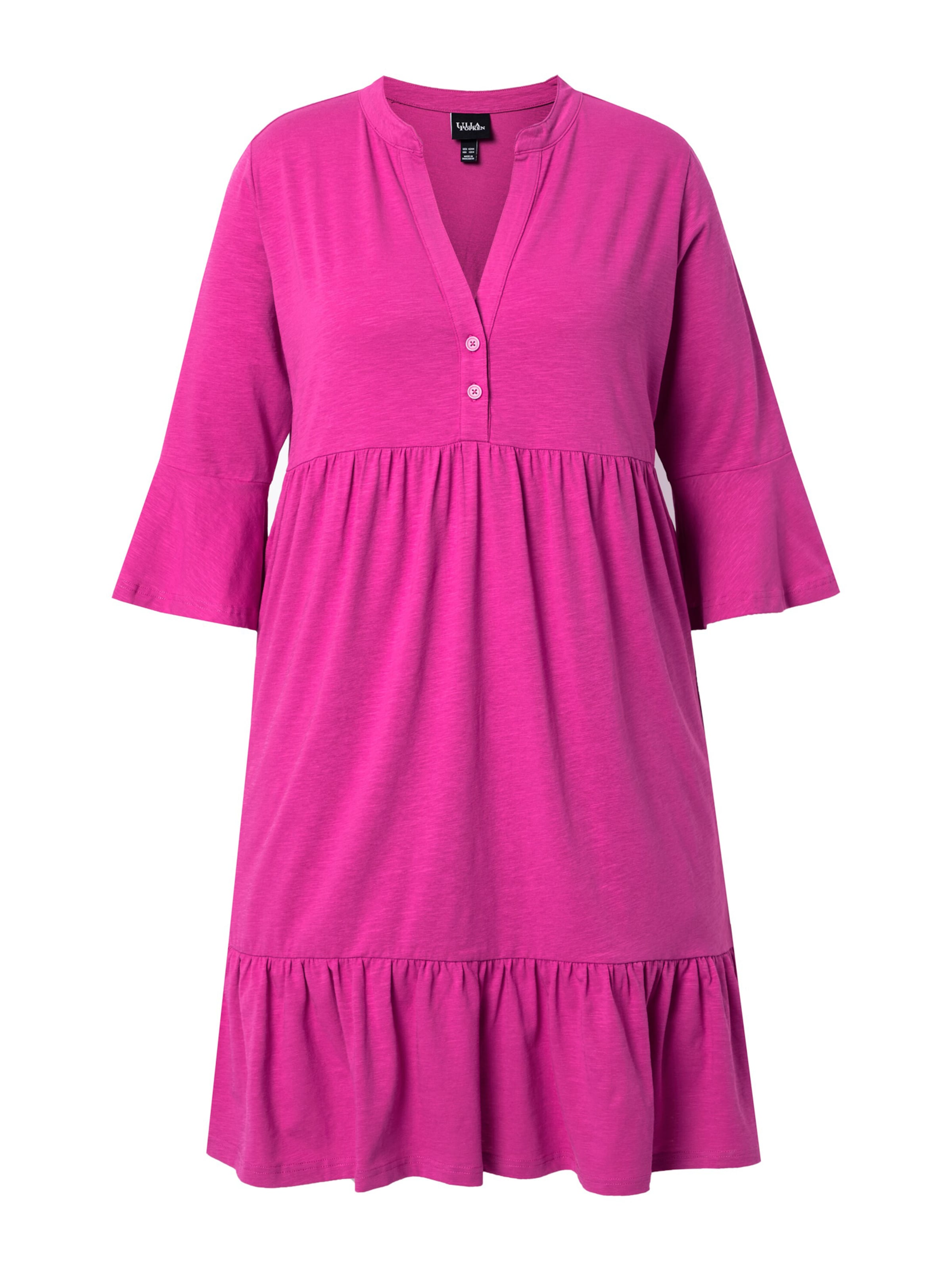 Ulla Popken Kleid in Pink: Vorderseite