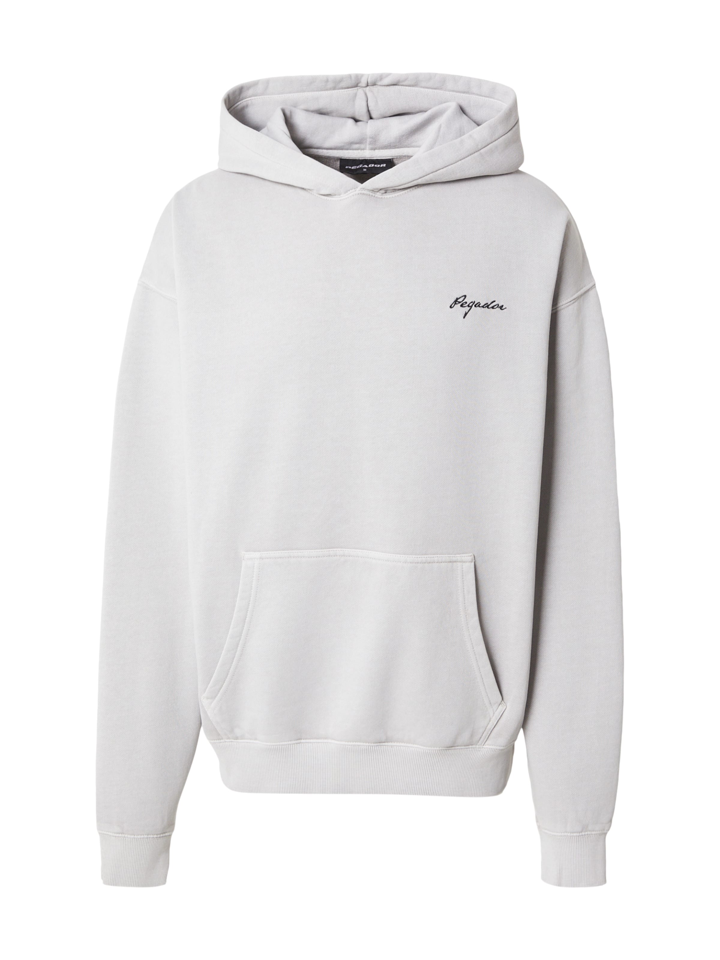 Sweat-shirt 'Paredes' Pegador en gris : devant