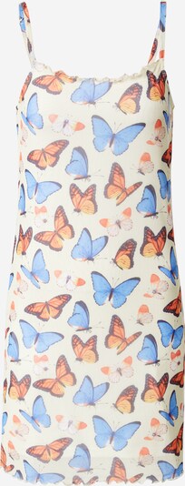 NEON & NYLON Summer dress 'LEA' in Ecru / Blue / Orange / Black, Item view