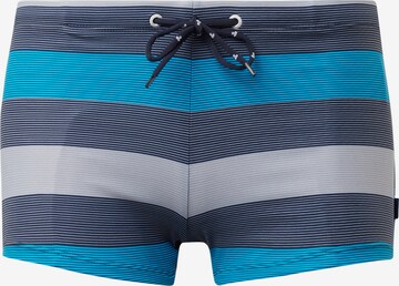 TOM TAILOR Zwemshorts in Blauw: voorkant